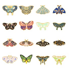 Colorful Butterfly Brooch for Fashionable and Secure Clothing Accessories
