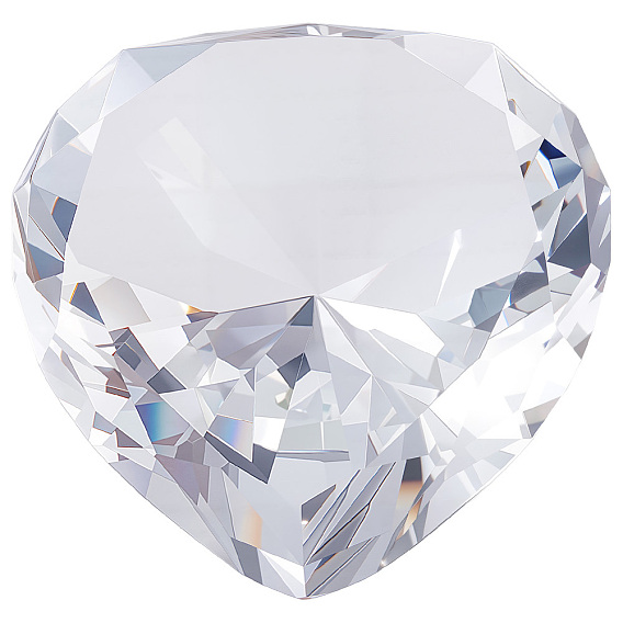 K9 украшения в виде сердечек из стеклянных страз, для домашнего украшения рабочего стола