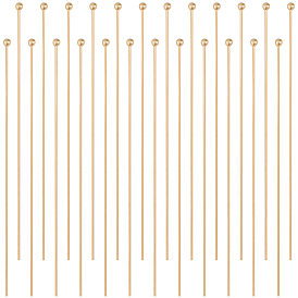 100 шт. Латунные штифты с шаровой головкой, без свинца и без кадмия