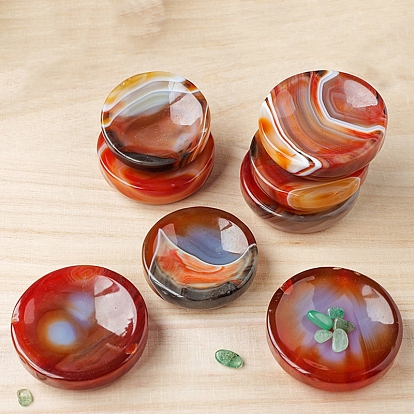 Натуральный красный агат размагничивающий чаша витрина украшения, украшение домашнего офиса