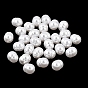 ABS Plastic Imitation Pearl Beads, Oval