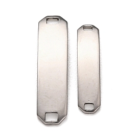 201 подвески для соединителей из нержавеющей стали, закругленный прямоугольник, без потускнения