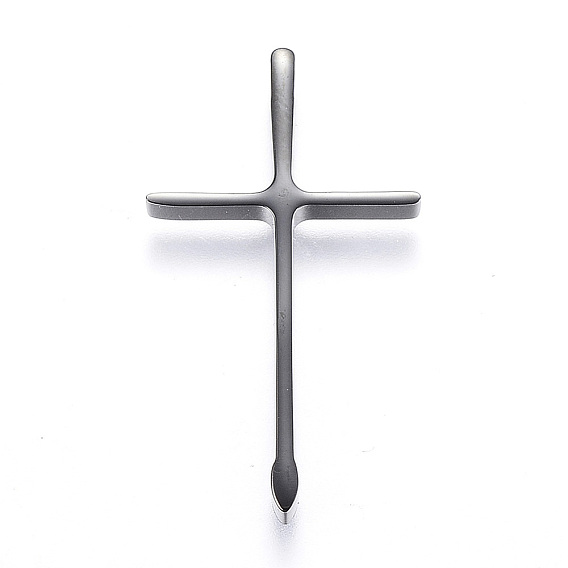 304 подвески из нержавеющей стали, крестик