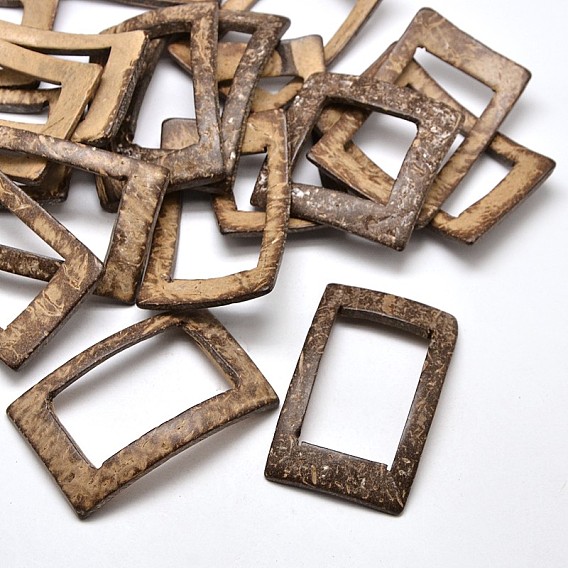 Rectangle Frame Coconut Links