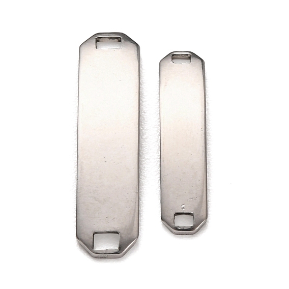 201 подвески для соединителей из нержавеющей стали, закругленный прямоугольник, без потускнения