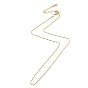 Ion Plating(IP) 304 Stainless Steel Round Snake Chain Necklace for Men Women