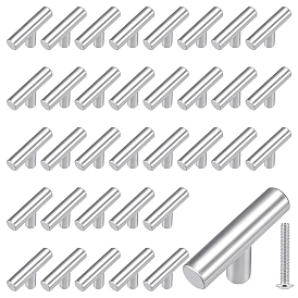 60шт. ручки для коробки из нержавеющей стали, двери шкафа ручка мебель тянуть