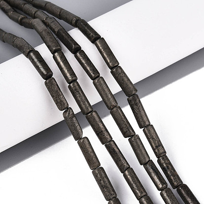 Природного пирита бисер нитей, колонка