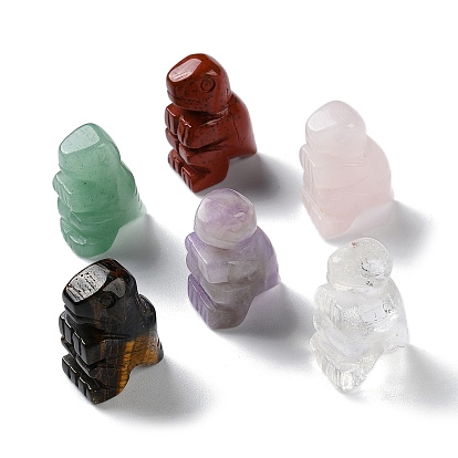 Резные целебные фигурки динозавров из натуральных драгоценных камней, Украшения из камня с энергией Рейки