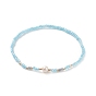 Natural Pearl & Glass Seed Beaded Stretch Bracelet for Women
