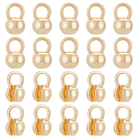 20шт. латунные наконечники бусин, Калотте заканчивается, крышка раскладушки, круглые