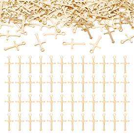 100 латунные подвески шт., без кадмия и без свинца, крест прелести