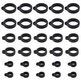 30шт 3 стиль силиконовый кулон, для изготовления электронных стилусов и зажигалок, кольцо