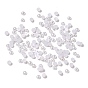 ABS Plastic Imitation Pearl Cabochons, Half Round
