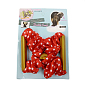 Plastic Hair Bun Maker, Stretch Double Hair Comb, with Cloth