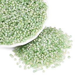 Baking Paint Glass Seed Beads, Rondelle, Round Hole