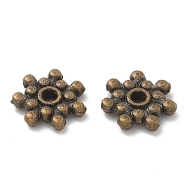 Alloy Spacer Beads, Cadmium Free & Lead Free, Flower