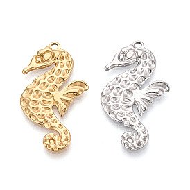 304 подвески из нержавеющей стали в виде морских коньков