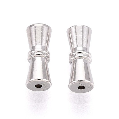 925 стерлингового серебра винтовые застежками, с печатью s925