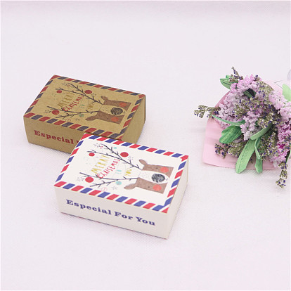 Creative Portable Foldable Paper Drawer Box, Jewelry Candy Wedding Party Gift Packaging Boxes, Rectangle