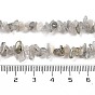 Natural Labradorite Beads Strands, Chip, Grade A