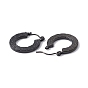 304 Stainless Steel Donut Hoop Earrings for Women