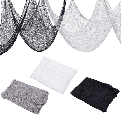 3 шт 3 цвета поликоттон ткань для Хэллоуина для поделок своими руками, аксессуары для одежды