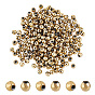 200Pcs Electroplated Synthetic Non-magnetic Hematite Beads, Faceted, Round
