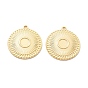 Латуни кабошон настройки подвески, без кадмия, без никеля и без свинца, плоско-круглые