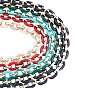 Handgefertigte Acrylkabelketten, mit ccb-Kunststoffverbindungsringen