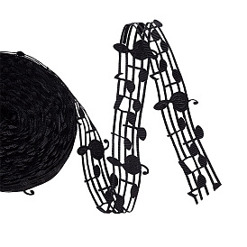 Полиэстер Grosgrain ленты, музыкальная нота