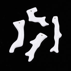 Непрозрачные акриловые подвески, разнообразные