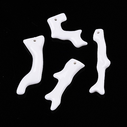 Непрозрачные акриловые подвески, разнообразные