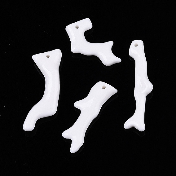 Непрозрачные акриловые подвески, разнообразные