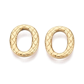 304 нержавеющей стали связывающий кольца, текстурированный овал, ионное покрытие (ip), долговечный