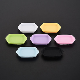 Opaque Resin Cabochons, Dinner Plate
