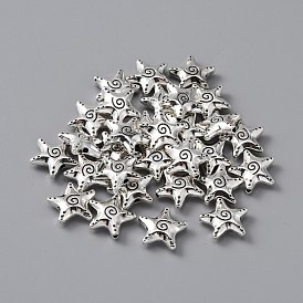 Alloy Beads, Star