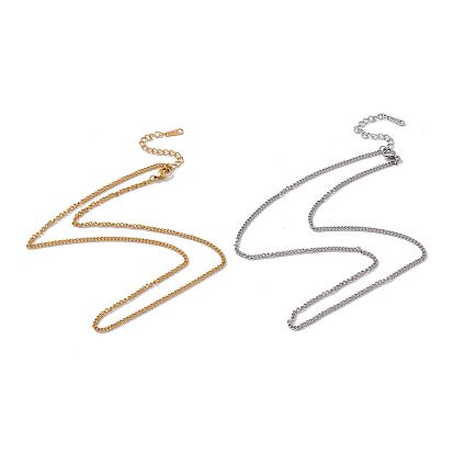 201 цепочка из нержавеющей стали для мужчин и женщин