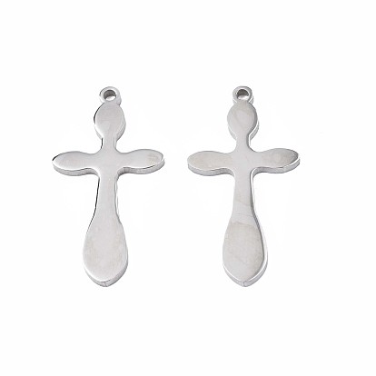 201 Stainless Steel Pendants, Cross