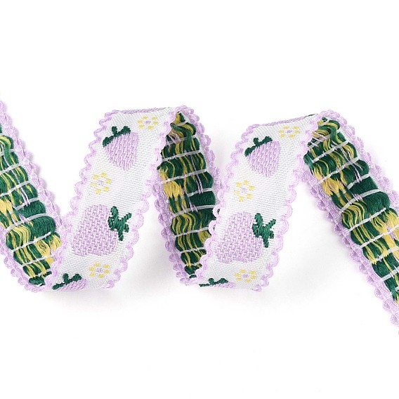 Полиэстеровая клубничная лента, для производства одежды