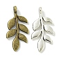 Сплавочные подвески тибетского стиля, без свинца и без кадмия, лист