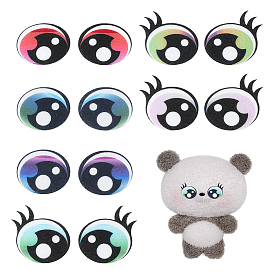 1 набор фетровых глаз для куклы, мягкая игрушка глаз, для поделок куклы игрушки кукольные плюшевые животные изготовление