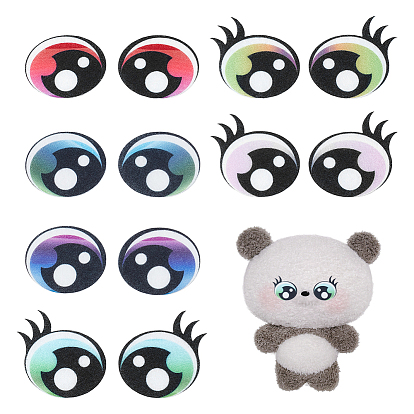 1 набор фетровых глаз для куклы, мягкая игрушка глаз, для поделок куклы игрушки кукольные плюшевые животные изготовление