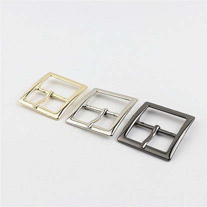 Zinc Alloy Buckle Adjuster, Metal Roller Buckles Belts Hardware Pin Buckle, for Luggage Belt Craft DIY Accessories