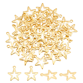 50 pcs 304 dijes de acero inoxidable, estrella
