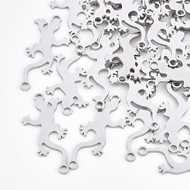 201 соединительные звенья нержавеющие, лазерная резка, геккон