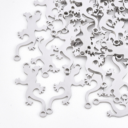 201 соединительные звенья нержавеющие, лазерная резка, геккон