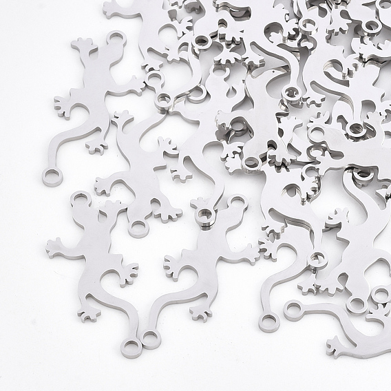 201 соединительные звенья нержавеющие, лазерная резка, геккон