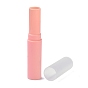 DIY PP Empty Lipstick Bottle, Lip Balm Tube, with Cap, Column