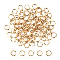 304 Stainless Steel Open Jump Rings, Round, for DIY Jewelry Craft